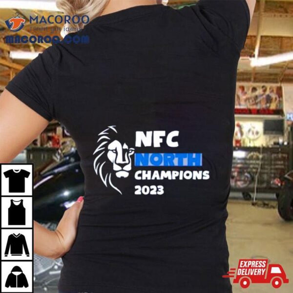 Detroit Lions Nfc North Champions 2023 Shirt