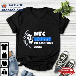 Detroit Lions Nfc North Champions Tshirt