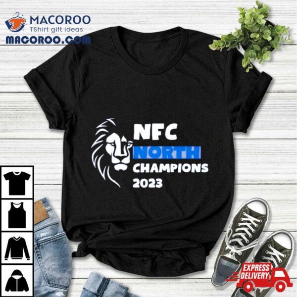 Detroit Lions Nfc North Champions 2023 Shirt