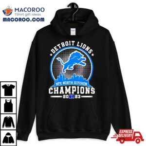 Detroit Lions Nfc North Division Champions Skyline Shirt