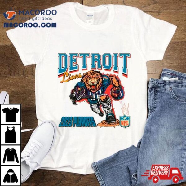 Detroit Lions Nfl Football 2023 Playoffs Shirt