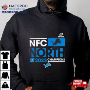 Detroit Lions Playoff Nfc North Division Champions Tshirt