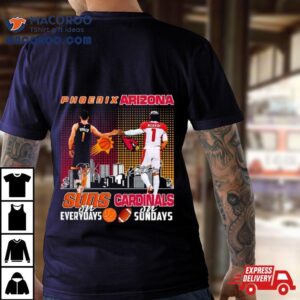 Devin Booker Phoenix Suns On Saturdays Kyler Murray Arizona Cardinals On Sundays Tshirt