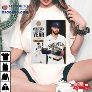 Devin Williams Trevor Hoffman Nl Reliever Of The Year Shirt