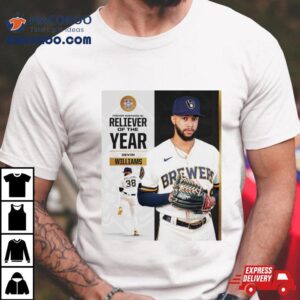 Devin Williams Trevor Hoffman Nl Reliever Of The Year Tshirt