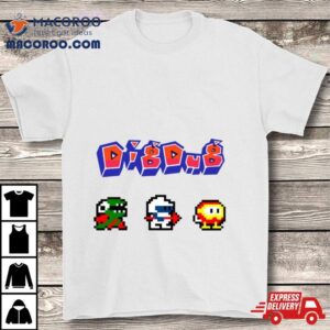 Dig Dug Cute Logo Tshirt