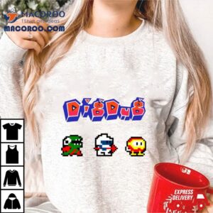 Dig Dug Cute Logo Tshirt