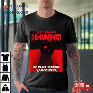 Diljit Dosanjh Dil Illuminati Tour Bc Place Stadium Vancouver Tshirt