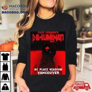 Diljit Dosanjh Dil Illuminati Tour Bc Place Stadium Vancouver Tshirt
