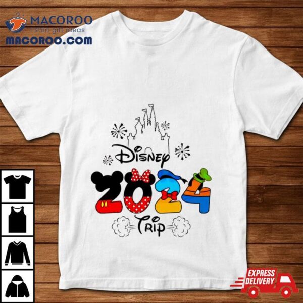 Disney 2024 Trip Magic Castle Shirt