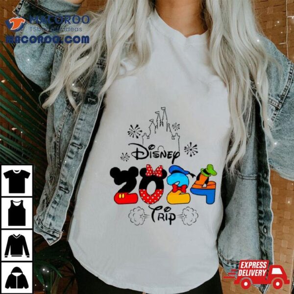 Disney 2024 Trip Magic Castle Shirt
