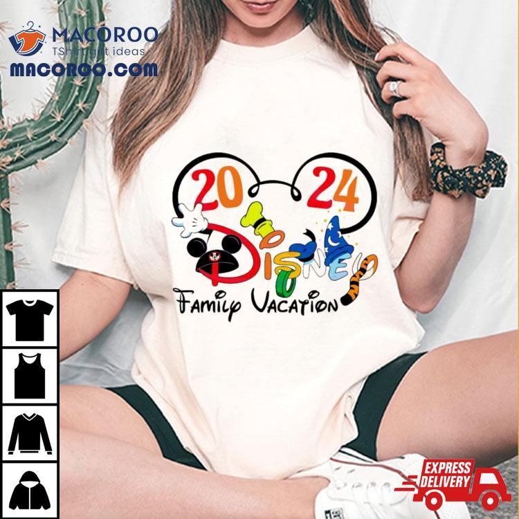 Disney Trip 2024 Shirt, Disney Family Tshirt, Family 2024