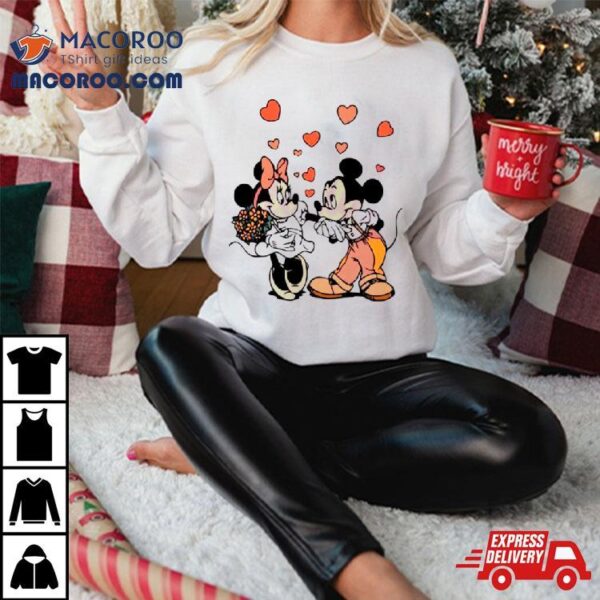 Disney Mickey And Minnie Love Valentine Shirt