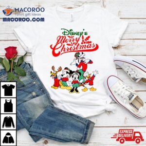 Disney S Merry Christmas Mickey Minnie Tshirt