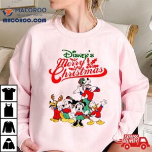 Disney S Merry Christmas Mickey Minnie Tshirt