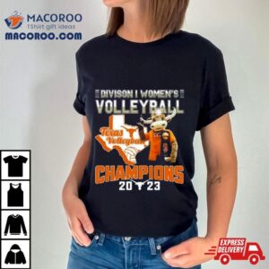 Division I Women S Volleyball Texas Volleyball Champions Mascot Tshirt