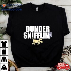 Dog Dunder Snifflin Tshirt