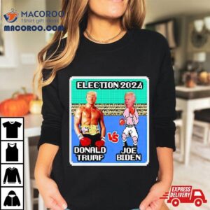 Donal Trump Vs Joe Biden Election Game Tshirt