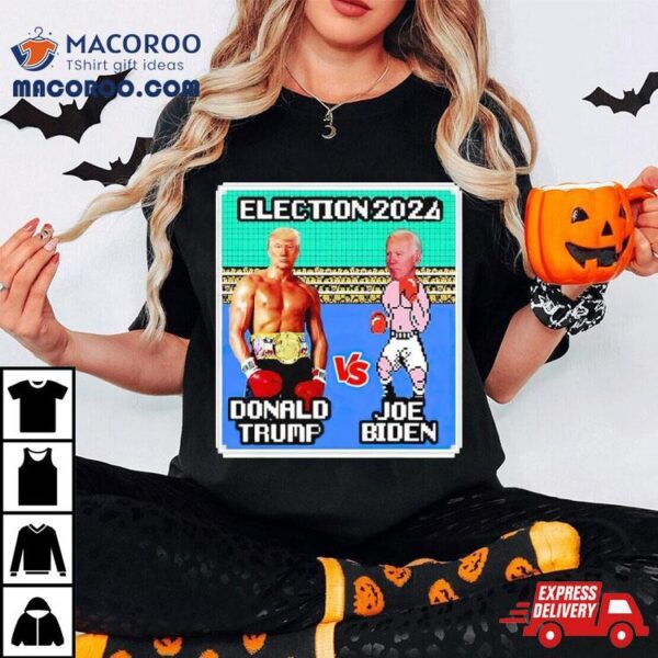 Donal Trump Vs Joe Biden Election 2024 Game Shirt