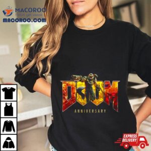 Doom Game Th Slayers Anniversary Doom Tshirt