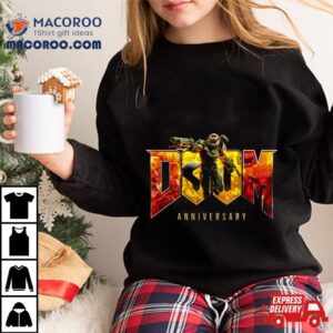 Doom Game Th Slayers Anniversary Doom Tshirt