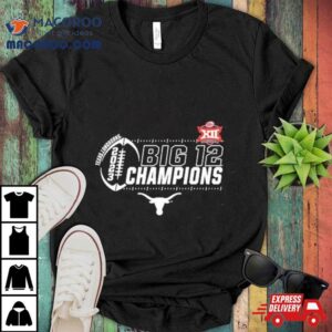 Dr Pepper Big 12 Football 2023 Champions Texas Longhorns Shirt