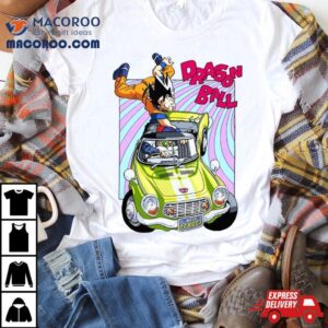 Dragon Ball Goku Master Roshi Retro Car Manga Ar Tshirt