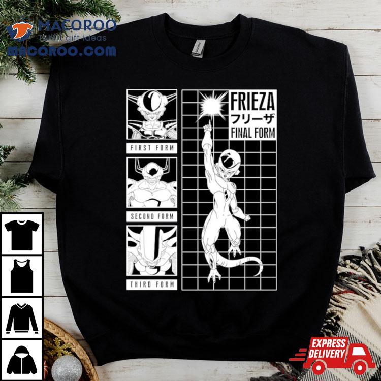 Dragon Ball Z Frieza Grid Shirt Dragon Ball Z Frieza Grid Shirt