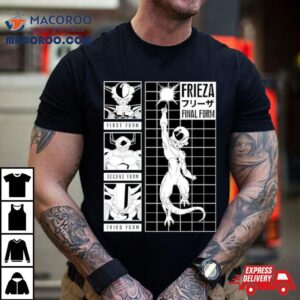 Dragon Ball Z Frieza Grid Shirt 3 Dragon Ball Z Frieza Grid Tshirt