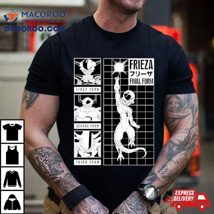 Dragon Ball Z Frieza Grid Shirt Dragon Ball Z Frieza Grid Shirt