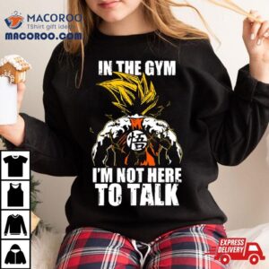 Dragon Ball Z Super Goku Gym Shirt 3 Dragon Ball Z Super Goku Gym Tshirt