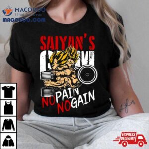 Dragon Ball Z Super Saiyan Gym Shirt