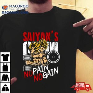 Dragon Ball Z Super Saiyan Gym Tshirt