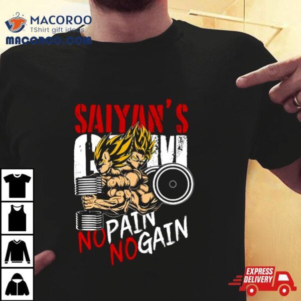 Dragon Ball Z Super Saiyan Gym Shirt