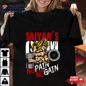 Dragon Ball Z Super Saiyan Gym Tshirt