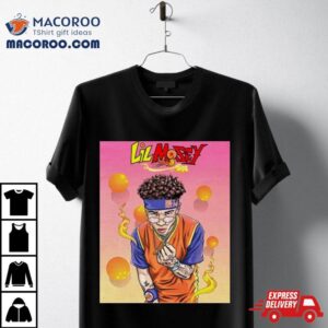 Dragon Ball Z X Lil Mosey Hip Hop Rapper Tshirt