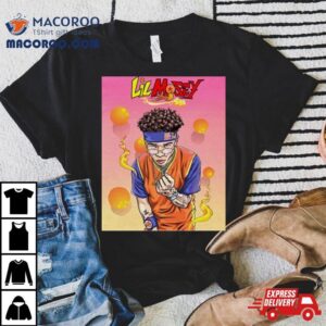 Dragon Ball Z X Lil Mosey Hip Hop Rapper Tshirt