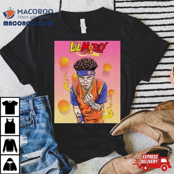 Dragon Ball Z X Lil Mosey Hip Hop Rapper Shirt