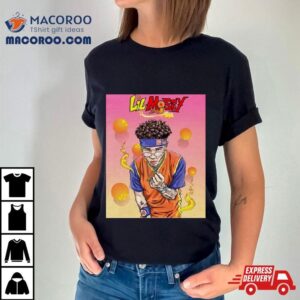 Dragon Ball Z X Lil Mosey Hip Hop Rapper Tshirt