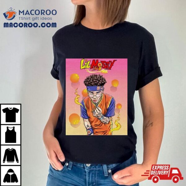 Dragon Ball Z X Lil Mosey Hip Hop Rapper Shirt