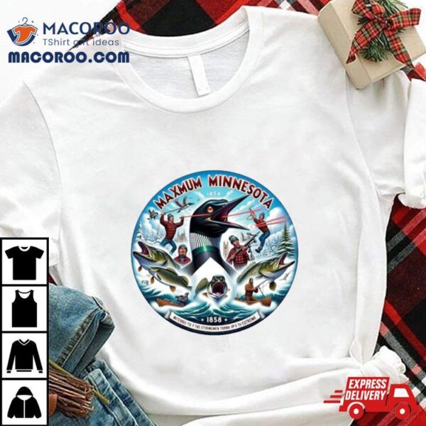 Duck Maxmum Minnesota 1858 Shirt