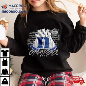 Duke Blue Devils Birmingham Bowl Champions Gloves Tshirt