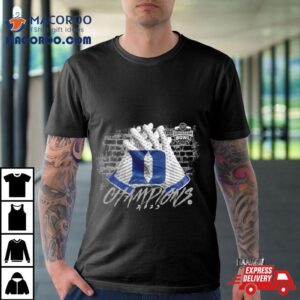 Duke Blue Devils Birmingham Bowl Champions Gloves Tshirt