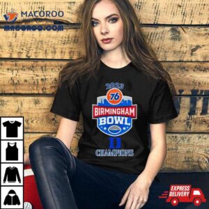 Duke Blue Devils 2023 76 Birmingham Bowl Champions Shirt