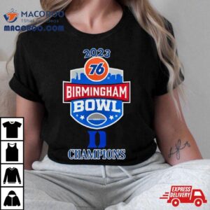 Duke Blue Devils Birmingham Bowl Champions Tshirt