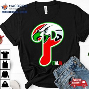 Eagles Phillies P Italia Tshirt