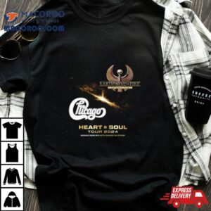 Earth Wind And Fire And Chicago Tour 2024 Heart Soul Tour 2024 Shirt