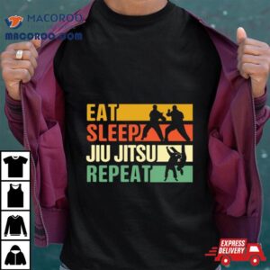 Eat Sleep Jiu Jitsu Repeat Shirt