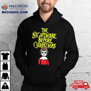 Elf On The Shelf The Nightmare Before Christmas Tshirt