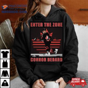 Enter The Zone Connor Bedard Tshirt